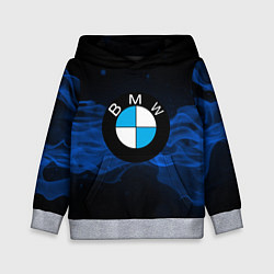 Толстовка-худи детская BMW, цвет: 3D-меланж
