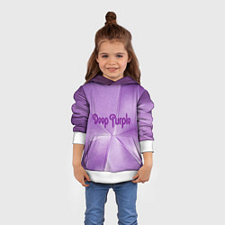 Толстовка-худи детская Deep Purple, цвет: 3D-белый — фото 2