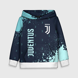 Толстовка-худи детская JUVENTUS ЮВЕНТУС, цвет: 3D-белый