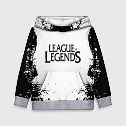 Толстовка-худи детская League of legends, цвет: 3D-меланж