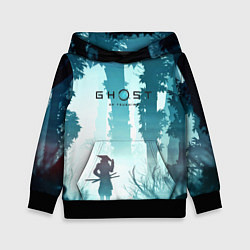 Толстовка-худи детская Ghost of Tsushima, цвет: 3D-черный