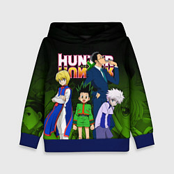 Толстовка-худи детская Hunter x Hunter, цвет: 3D-синий