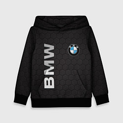 Толстовка-худи детская BMW, цвет: 3D-черный