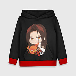 Толстовка-худи детская Шаман Кинг, цвет: 3D-красный