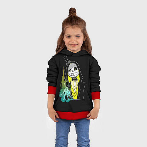 Детская толстовка UNDERTALE / 3D-Красный – фото 4