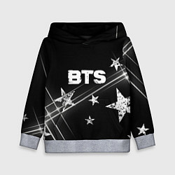 Толстовка-худи детская BTS бойбенд Stars, цвет: 3D-меланж