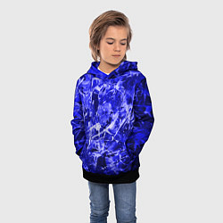 Толстовка-худи детская Dark Blue Gan, цвет: 3D-черный — фото 2