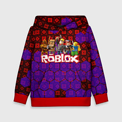 Толстовка-худи детская Roblox Роблокс, цвет: 3D-красный
