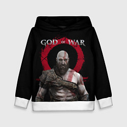 Толстовка-худи детская God of War, цвет: 3D-белый