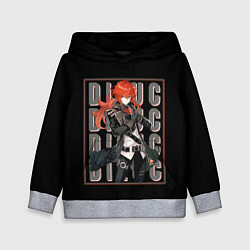 Толстовка-худи детская Genshin Impact, цвет: 3D-меланж