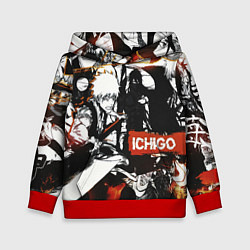 Детская толстовка Bleach Блич Ичиго Курасаки