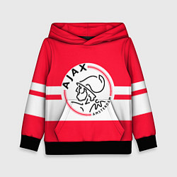 Толстовка-худи детская AJAX AMSTERDAM, цвет: 3D-черный