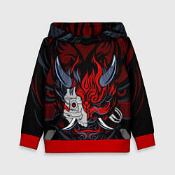 Толстовка-худи детская SAMURAI LVL UP, цвет: 3D-красный