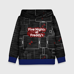 Толстовка-худи детская Five Nights At Freddy, цвет: 3D-синий