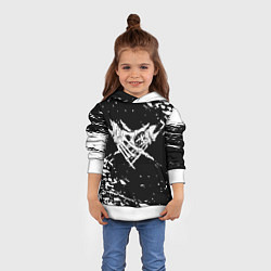 Толстовка-худи детская Velial Squad, цвет: 3D-белый — фото 2