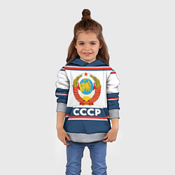 Толстовка-худи детская СССР, цвет: 3D-меланж — фото 2