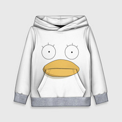 Толстовка-худи детская Gintama Гинтама, цвет: 3D-меланж