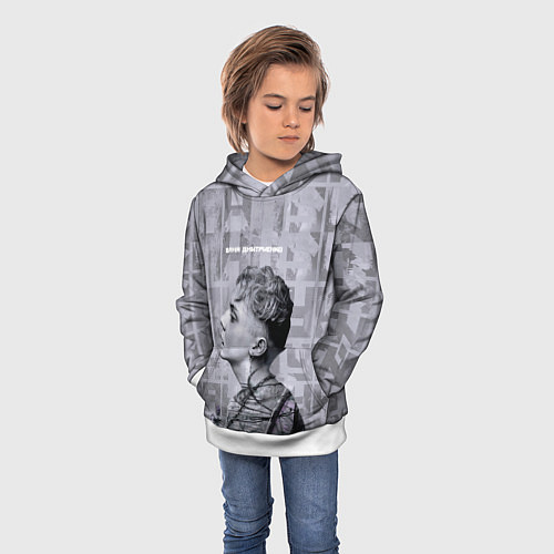 Детская толстовка Ваня Дмитриенко / 3D-Белый – фото 3