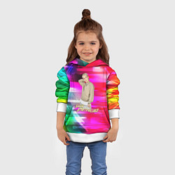 Толстовка-худи детская Ваня Дмитриенко, цвет: 3D-белый — фото 2