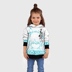 Толстовка-худи детская Gintama, цвет: 3D-черный — фото 2