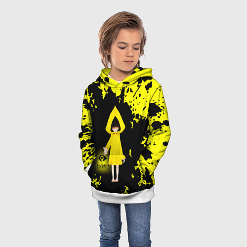 Детская толстовка Little NightmaresШестая / 3D-Белый – фото 3