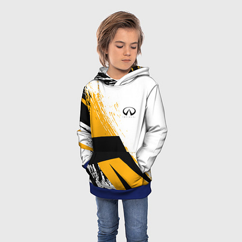 Детская толстовка Infinity Инфинити Z / 3D-Синий – фото 3