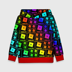 Толстовка-худи детская ROBLOX, цвет: 3D-красный