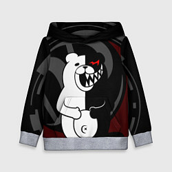 Толстовка-худи детская MONOKUMA МОНОКУМА DANGANRO, цвет: 3D-меланж