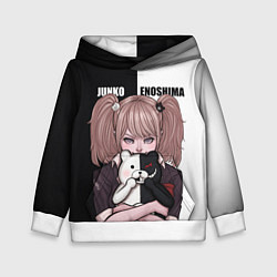 Толстовка-худи детская MONOKUMA JUNKO, цвет: 3D-белый