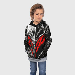 Толстовка-худи детская BERSERK, цвет: 3D-меланж — фото 2