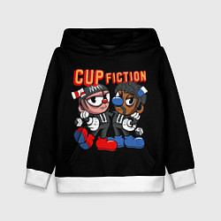 Толстовка-худи детская CUP FICTION, цвет: 3D-белый