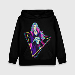 Толстовка-худи детская BLEACH - Рангику Мацумото, цвет: 3D-черный