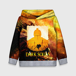 Толстовка-худи детская DARKSOULS SKULL&MAGIC, цвет: 3D-меланж