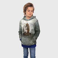 Толстовка-худи детская Nier Replicant, цвет: 3D-синий — фото 2
