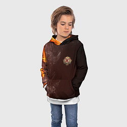 Толстовка-худи детская Path of Exile Путь изгнанника Z, цвет: 3D-белый — фото 2