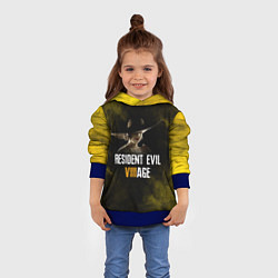 Толстовка-худи детская RESIDENT EVIL VILLAGE LADY DIMITRESCU Z, цвет: 3D-синий — фото 2