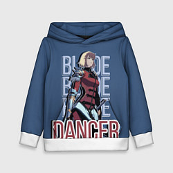 Толстовка-худи детская Blade Dancer Cha, цвет: 3D-белый