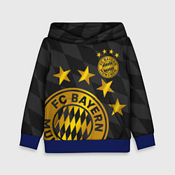 Толстовка-худи детская ФК БАВАРИЯ BAYERN МЮНХЕН, цвет: 3D-синий