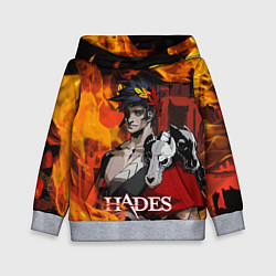 Толстовка-худи детская Hades, цвет: 3D-меланж