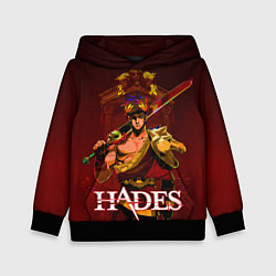 Толстовка-худи детская Zagreus Hades, цвет: 3D-черный