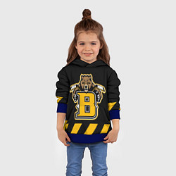 Толстовка-худи детская BOSTON BRUINS, цвет: 3D-синий — фото 2