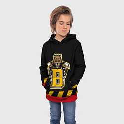 Толстовка-худи детская BOSTON BRUINS, цвет: 3D-красный — фото 2