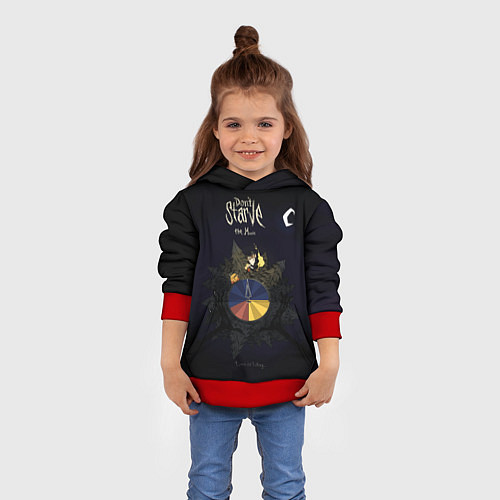 Детская толстовка Двигайся и не голодай / 3D-Красный – фото 4
