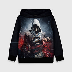 Толстовка-худи детская Assassins Creed 4: Black Flag, цвет: 3D-черный