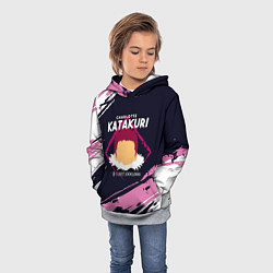 Толстовка-худи детская Шарлотта Катакури One Piece, цвет: 3D-меланж — фото 2