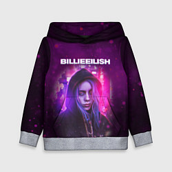 Толстовка-худи детская BILLIE EILISH GLITCH Z, цвет: 3D-меланж