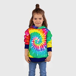 Толстовка-худи детская Тай Дай, цвет: 3D-синий — фото 2