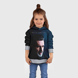 Толстовка-худи детская Nautilus Pompilius Вячеслав Бутусов, цвет: 3D-меланж — фото 2