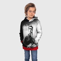 Толстовка-худи детская Вячеслав Бутусов Наутилус Помпилиус, цвет: 3D-красный — фото 2