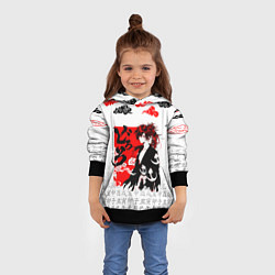 Толстовка-худи детская ДОРОРО DORORO ХЯККИМАРУ, цвет: 3D-черный — фото 2